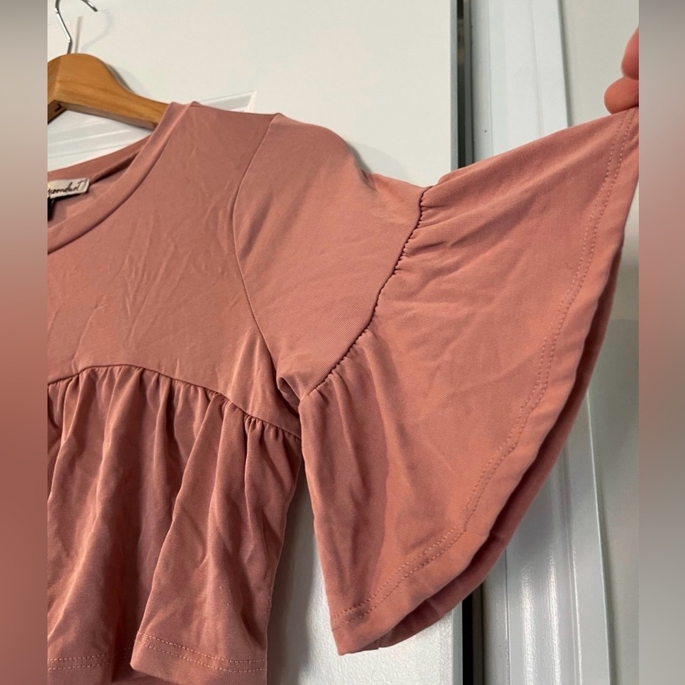 Vintage Ruffled Boho Top - Picture 3 of 4